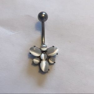 Sterling Silver Bellybutton Ring